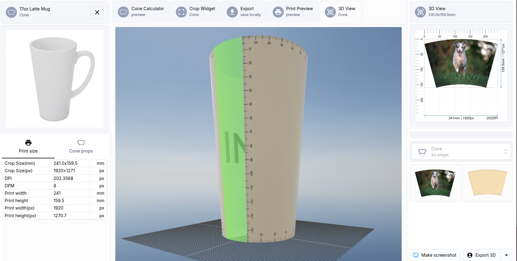 3D Ruler View