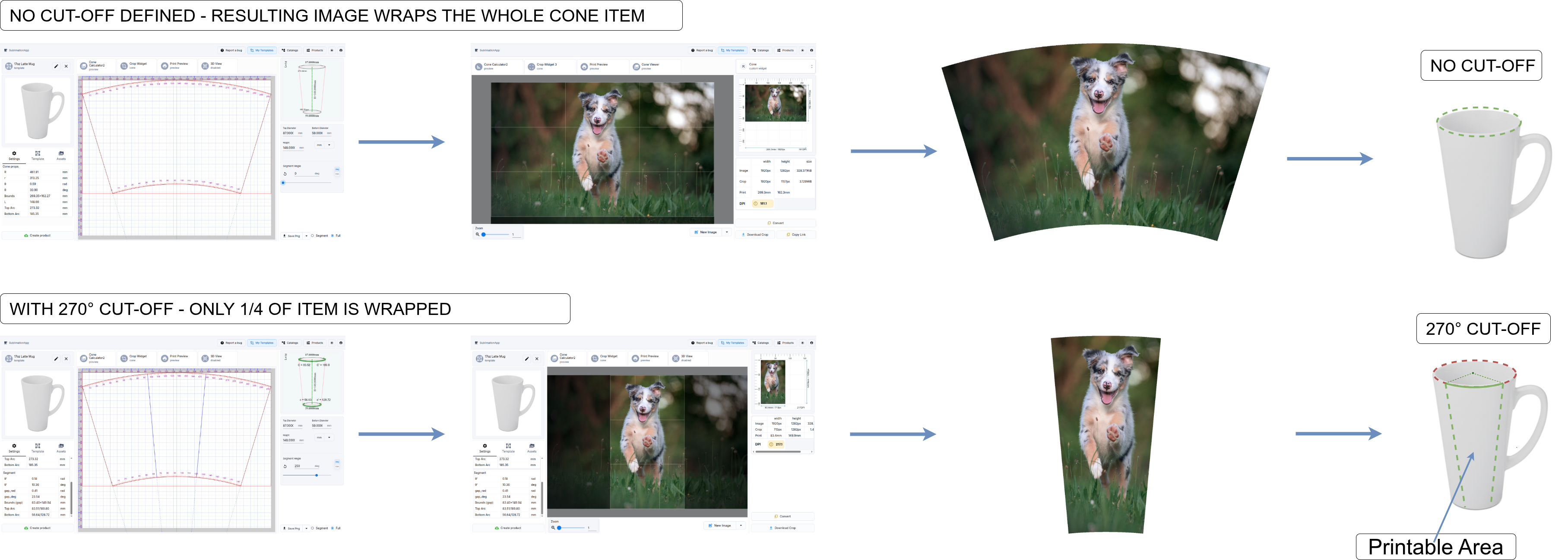 Segment Angle Illustration